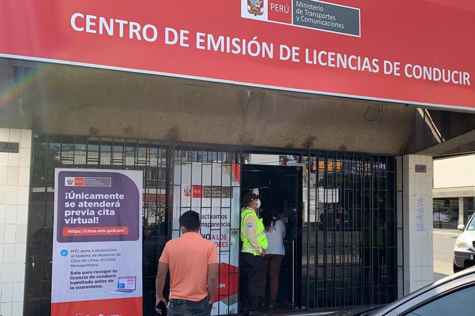¿Cómo y dónde gestionar mi licencia de conducir en cuarentena? Sigue estas  indicaciones del MTC - Noticias - Ministerio de Transportes y  Comunicaciones - Plataforma del Estado Peruano