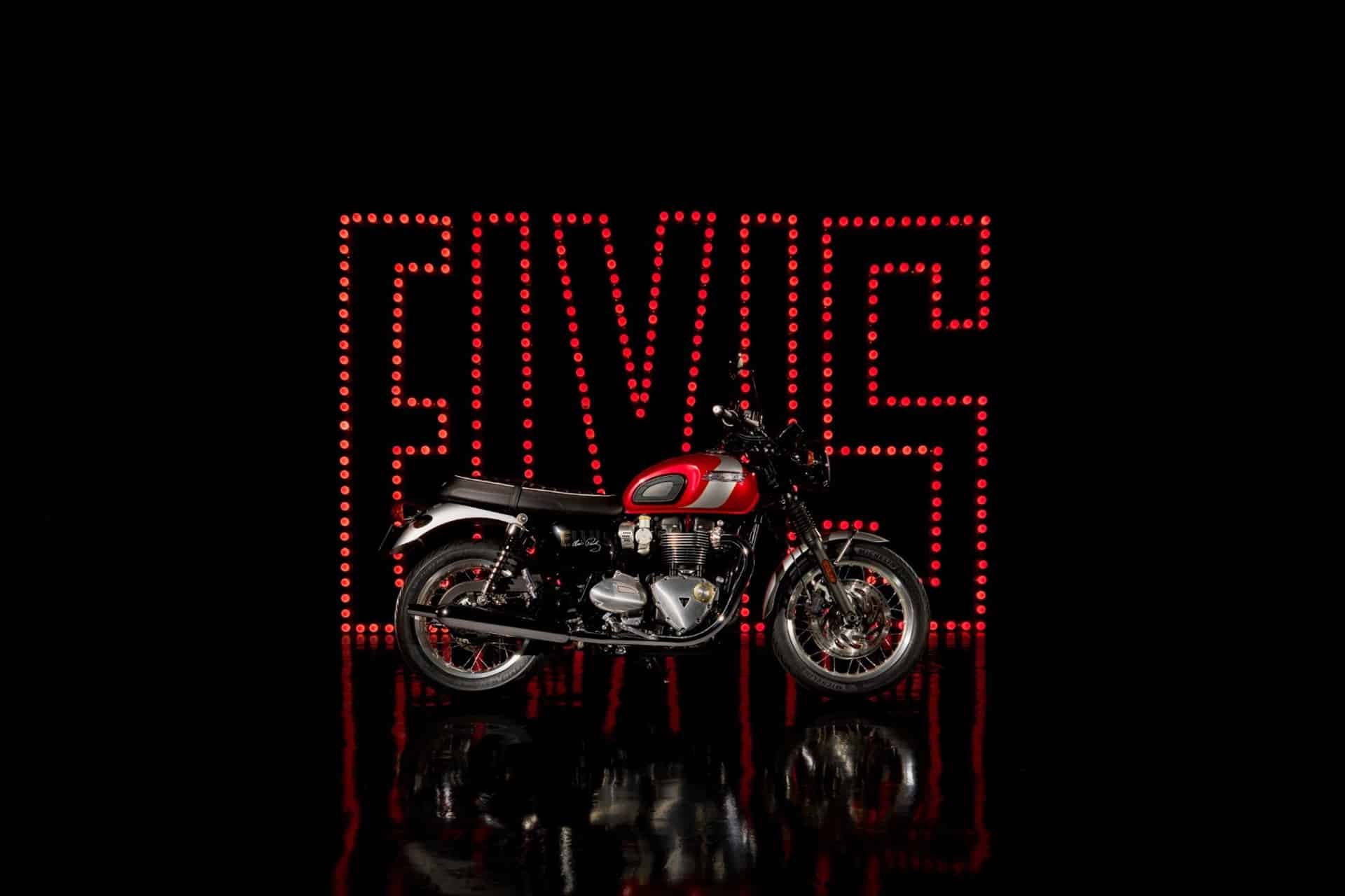 Triumph T120 Elvis Presley Limited Edition: Un apasionante tributo a las motos y la música