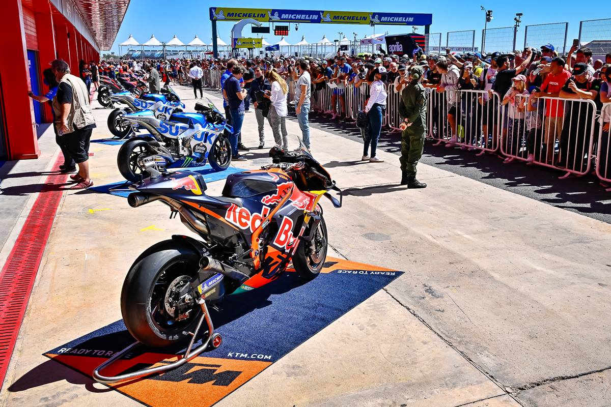 MotoGP Termas público