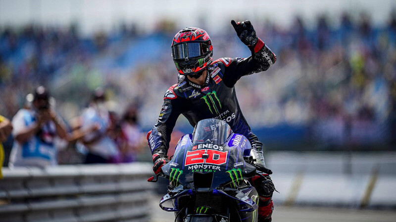 MotoGP 2021: El "Diablo" Quartararo se va de vacaciones como súper líder  del campeonato