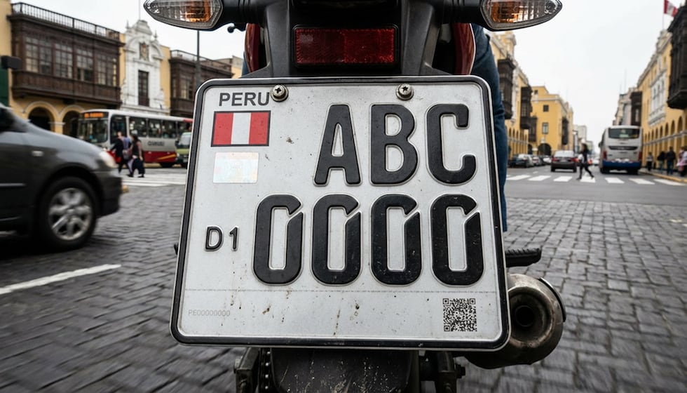 Nuevo modelo de placas para motocicletas regirá en todo el Perú, según MTC:  mira AQUÍ todo lo que debes saber | tdpe | EL COMERCIO PERÚ