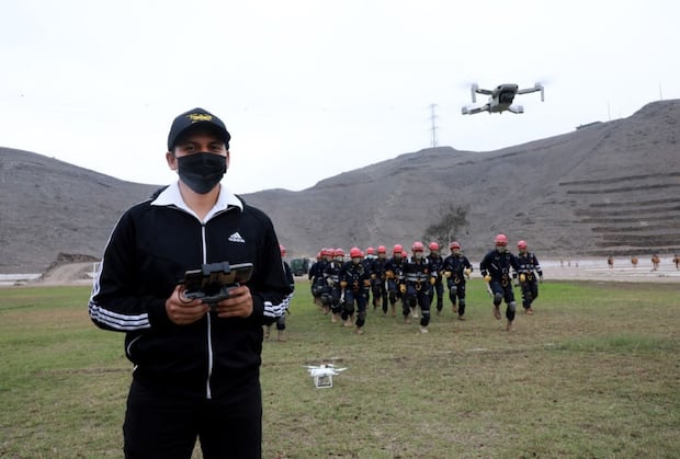 Los cursos no están pensados para propietarios de drones re-creativos, sino para los que vayan a dar un uso profesional a estas máquinas. (Ministerio de Defensa)