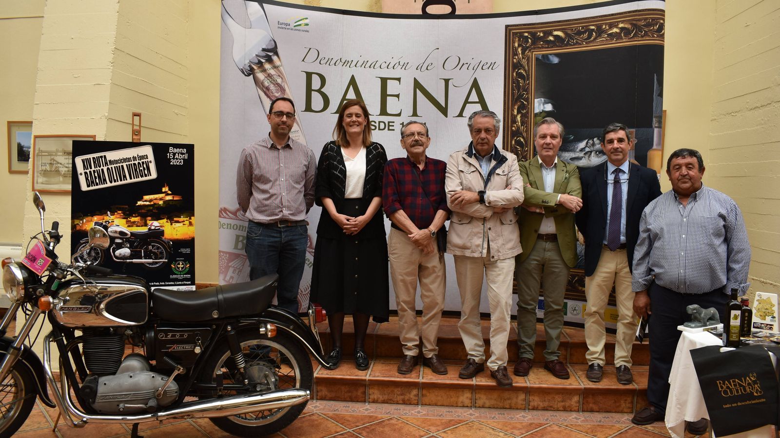 La Ruta Baena Oliva Virgen de motocicletas clásicas recorrerá varios municipios de la DOP Baena
