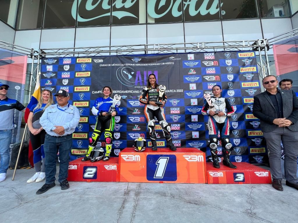 La española Sara Sánchez se llevó el primer lugar del ITALIKA Women's International Cup (Foto: cortesía Italika)