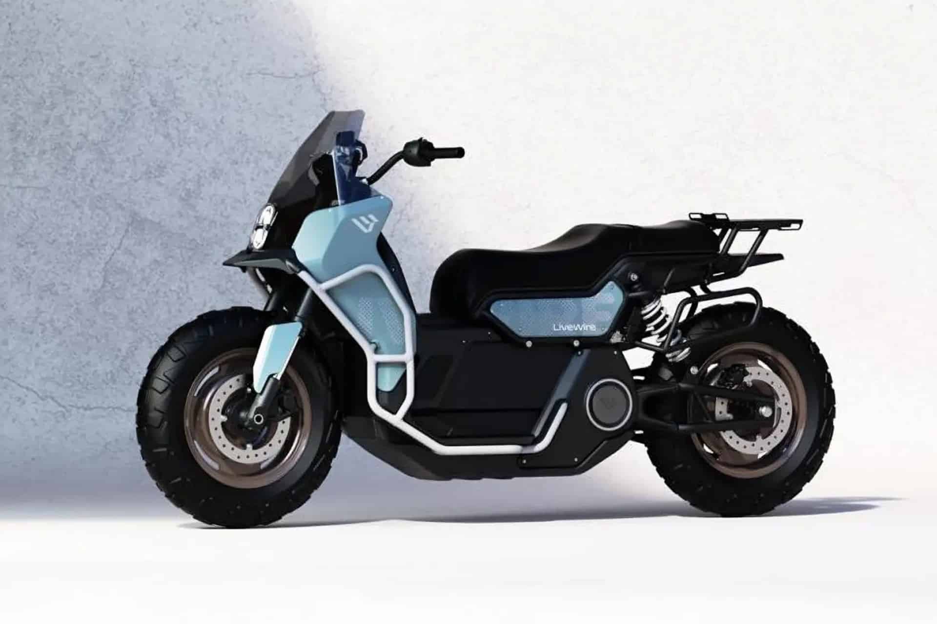 LiveWire presenta dos concepts de su primer maxi-scooter eléctrico con el apoyo de KYMCO