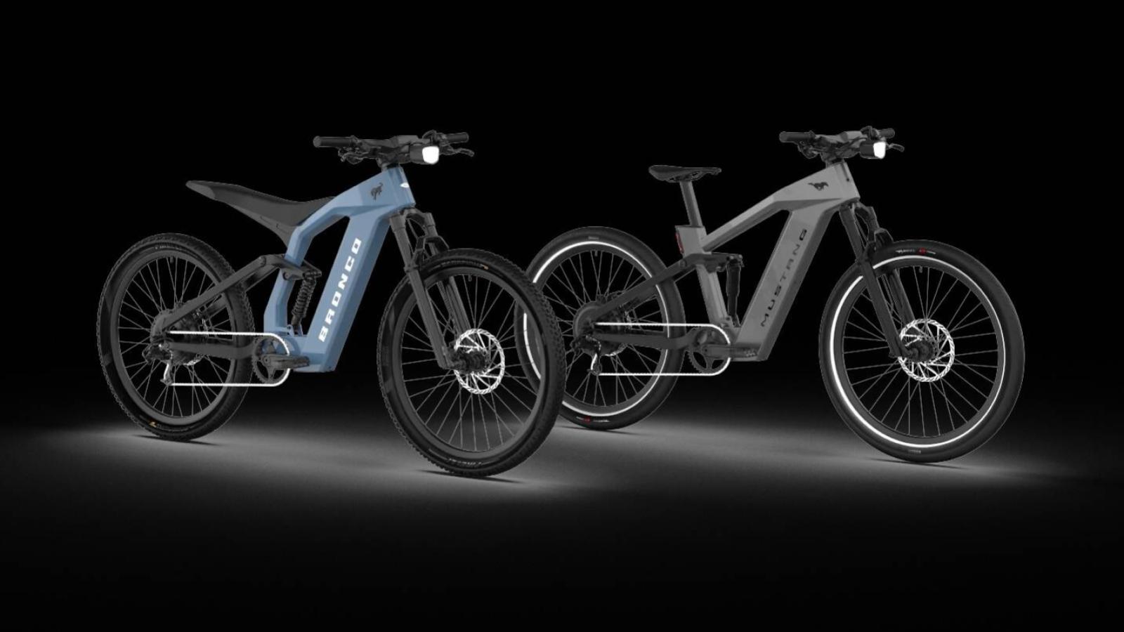 Les vélos électriques Ford Mustang et Bronco sont superbes !