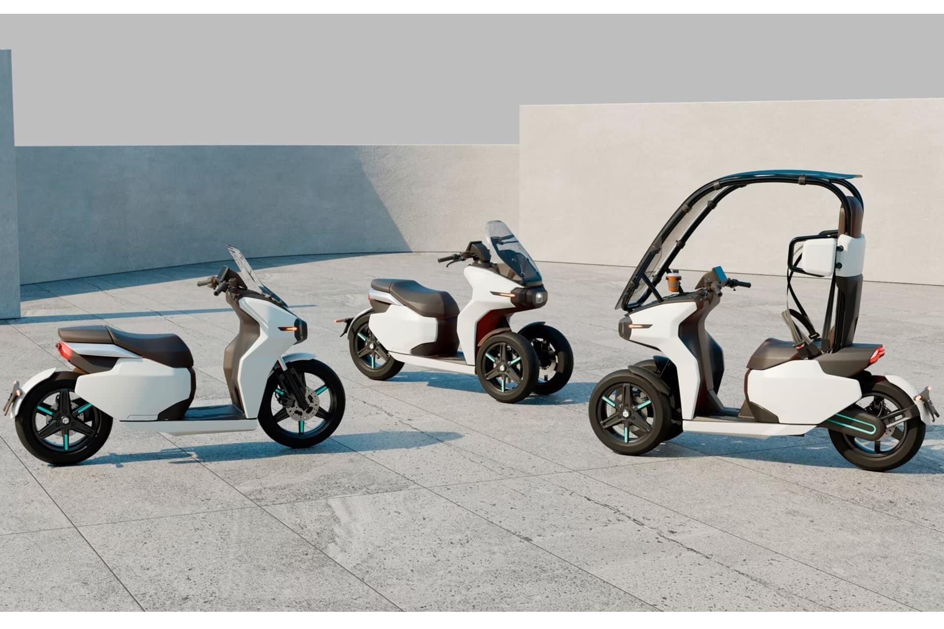 Project Urban 3W Cell: El triciclo eléctrico que podrás pilotar sin carnet de moto