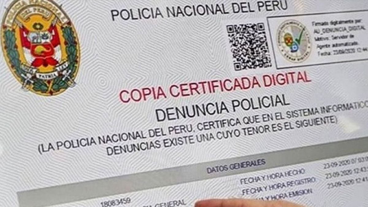 PNP: paso a paso para presentar una denuncia policial por Internet | Denuncia online | PNP | denuncia policial digital | Perú nnda-nnlt | PERU | CORREO