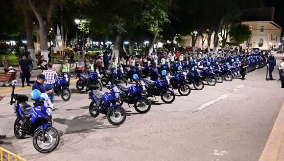 Comuna piurana donará motos a la policía en la lucha contra la inseguridad ciudadana
