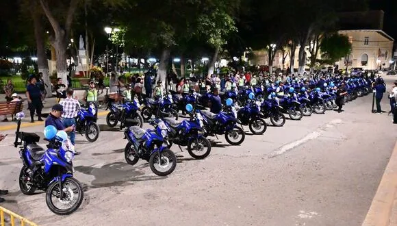 Comuna piurana donará motos a la policía en la lucha contra la inseguridad ciudadana