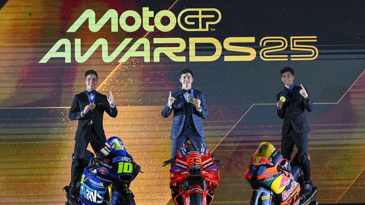 Los MotoGP™ Awards ponen el broche final a la temporada 2025 por todo lo alto