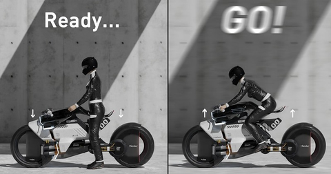 moto eléctrica athena