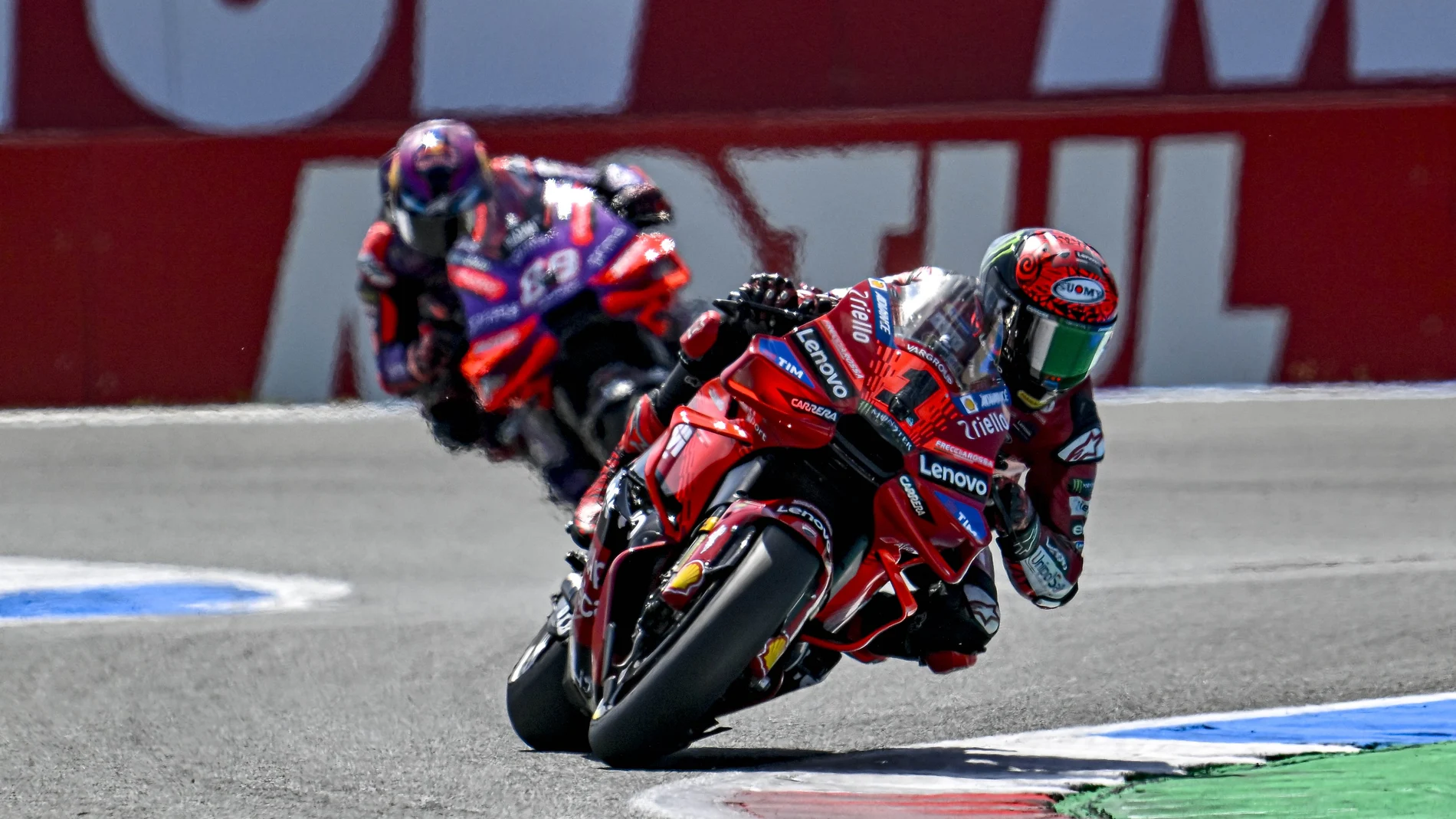 La orden de equipo que pondrá Ducati a Bagnaia y a Martín en Barcelona