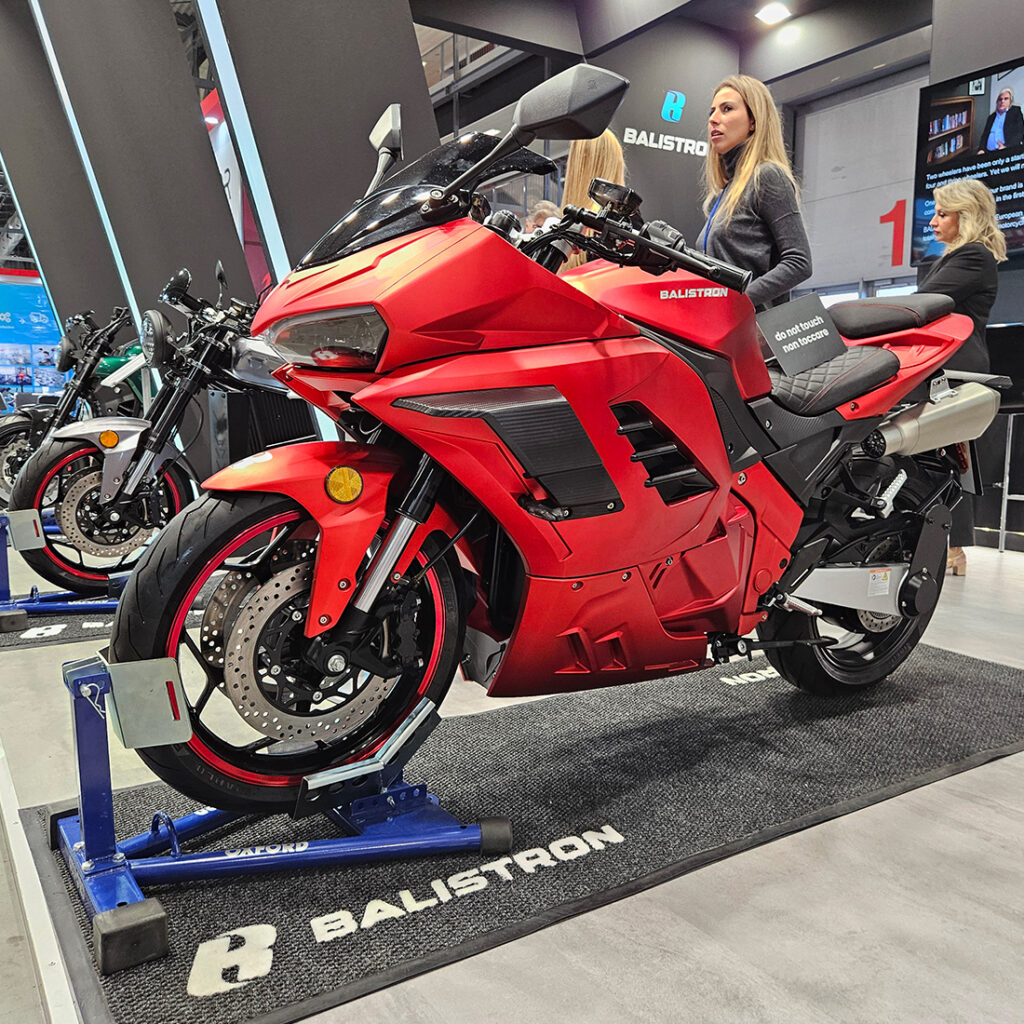BALISTRON made its global debut at EICMA 2024 | thepack.news | THE PACK - Electric motorcycle news