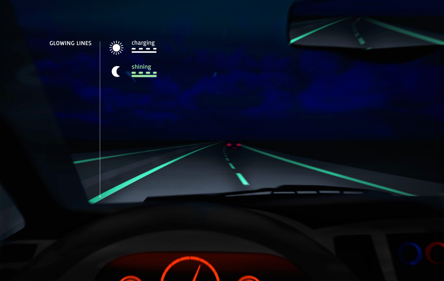 Seguridad Vial: Carreteras que se iluminan en la oscuridad para reducir accidentes | www.eurotaller.com