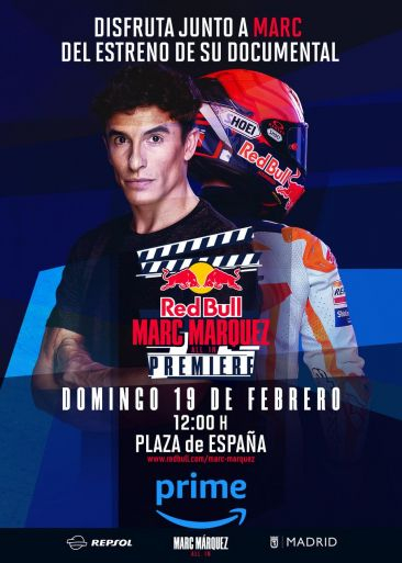 CARTEL PREMIERE MARC MÁRQUEZ ALL IN
