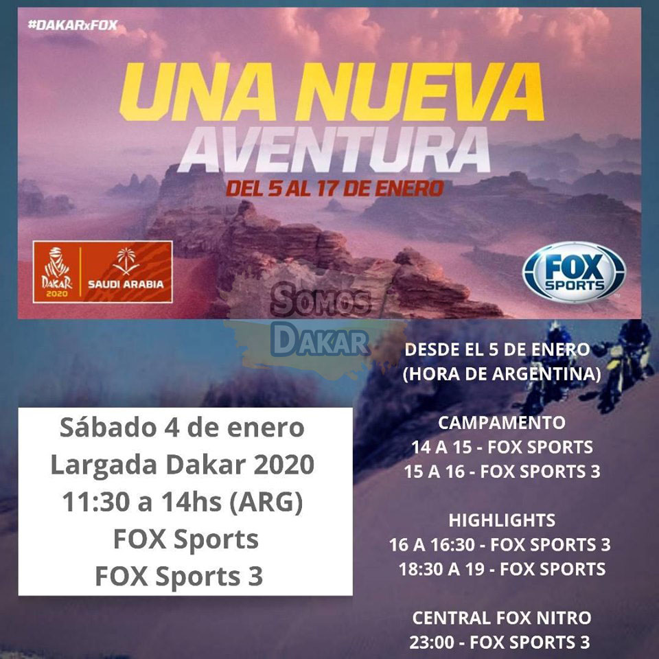 dakar-horario