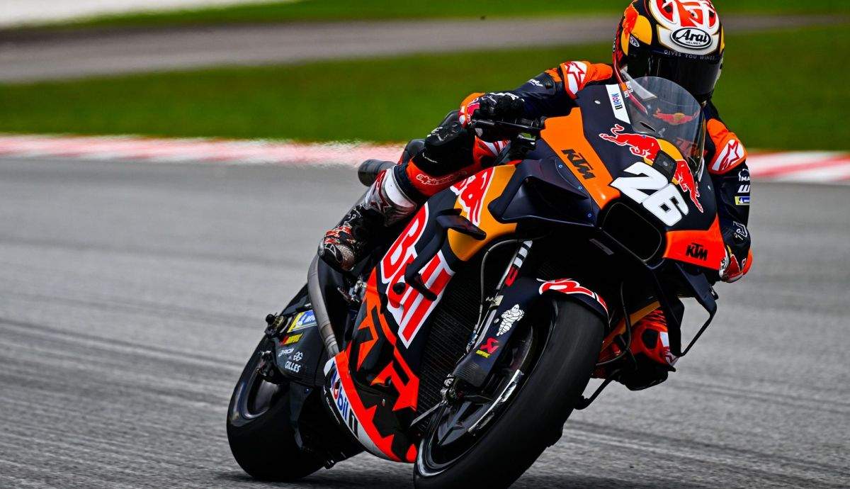 Dani Pedrosa no ha montado trasponder en los tres días del Shakedown Test Sepang MotoGP 2023