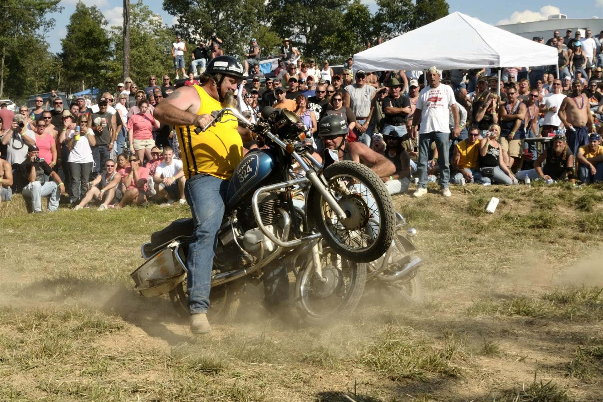 Demolition Derby sobre motos: una locura made in USA