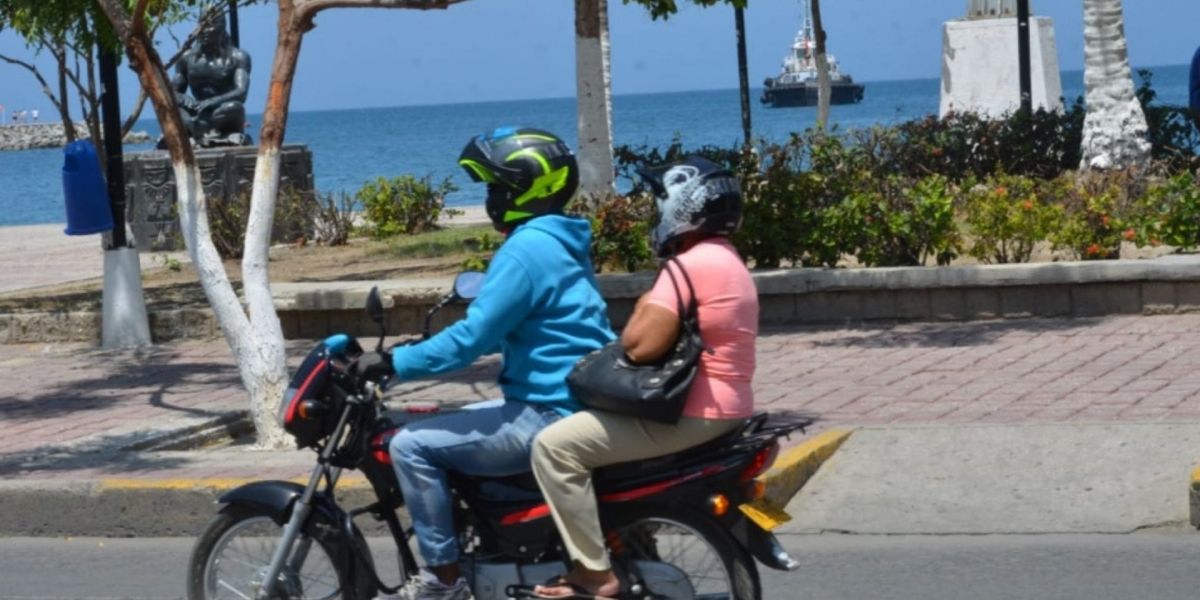 Desde las 4:00 pm de este 24 de diciembre está prohibida la circulación de motos en Santa Marta