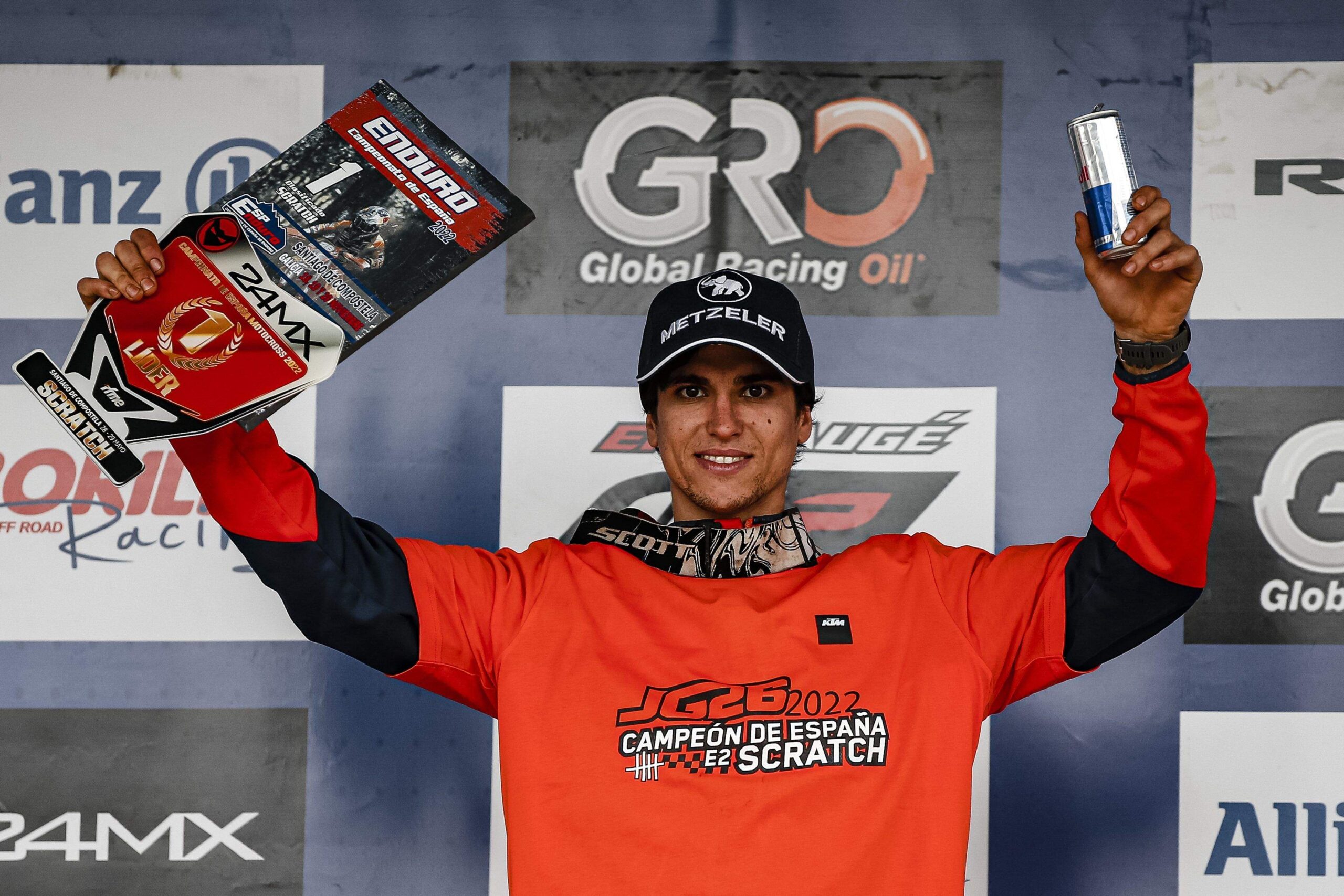 Josep García, doble campeón de España de Enduro por quinta vez consecutiva