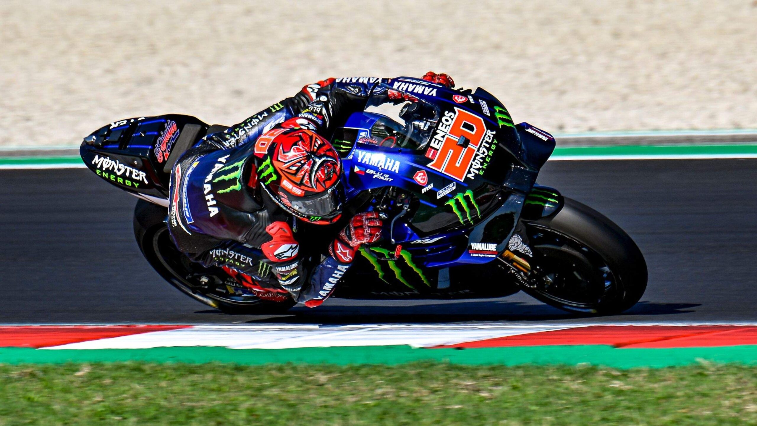 Fabio Quartararo ha sido el más rápido del test de Misano batiendo el récord del circuito