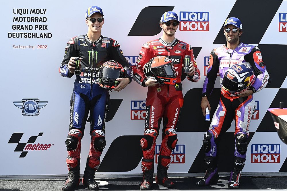 Parrilla de salida GP de Alemania MotoGP 2022