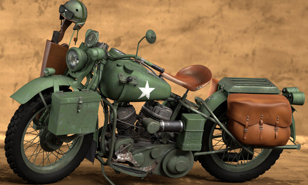 Harley Davidson WLA 42, la guerrera – Gente de Moto