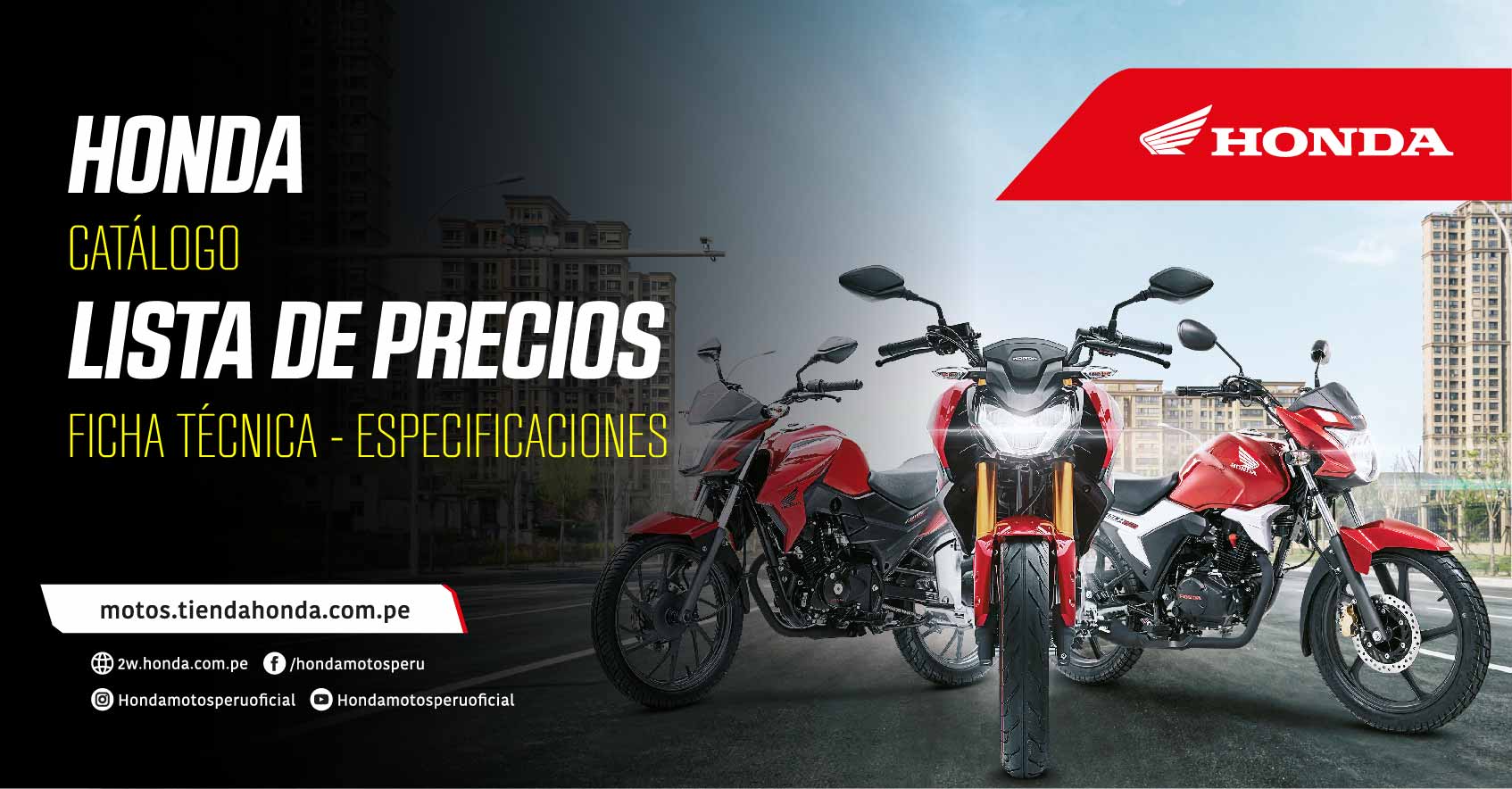 Motos Honda Peru | Catálogo y Precios de todos sus modelos | Revista ...