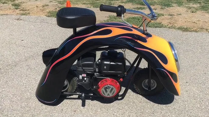 Volkspod Una curiosa y divertida mini moto nacida de un Volkswagen Beetle Visión Automotriz - YouTube