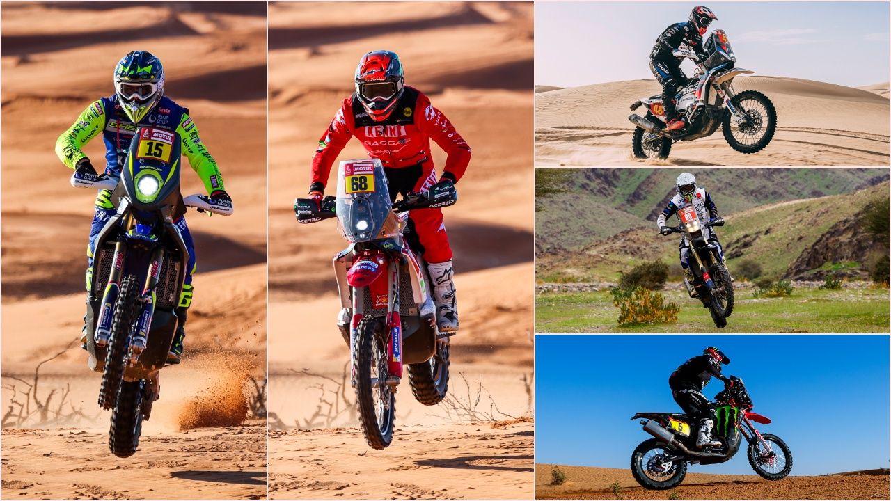 Lorenzo Santolino, Tosha Schareina, Joan Pedrero, Javi Vega y Joan Barreda han sido los españoles más destacados del Dakar 2023