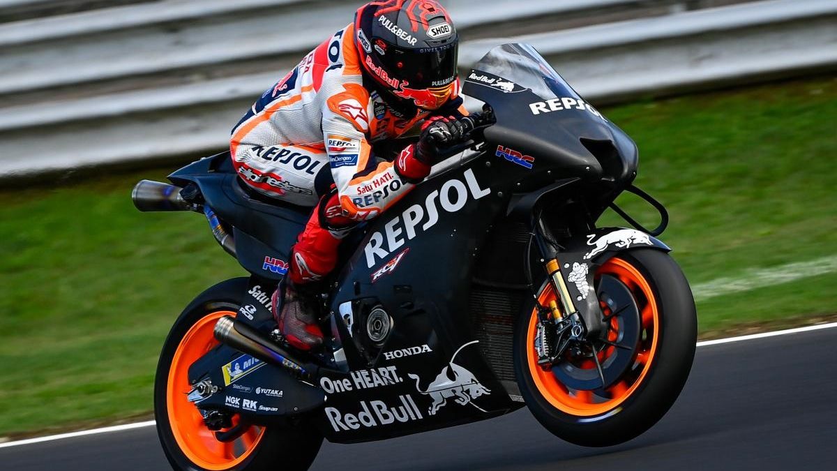 Marc Márquez ha probado la Honda RC213V para MotoGP 2022