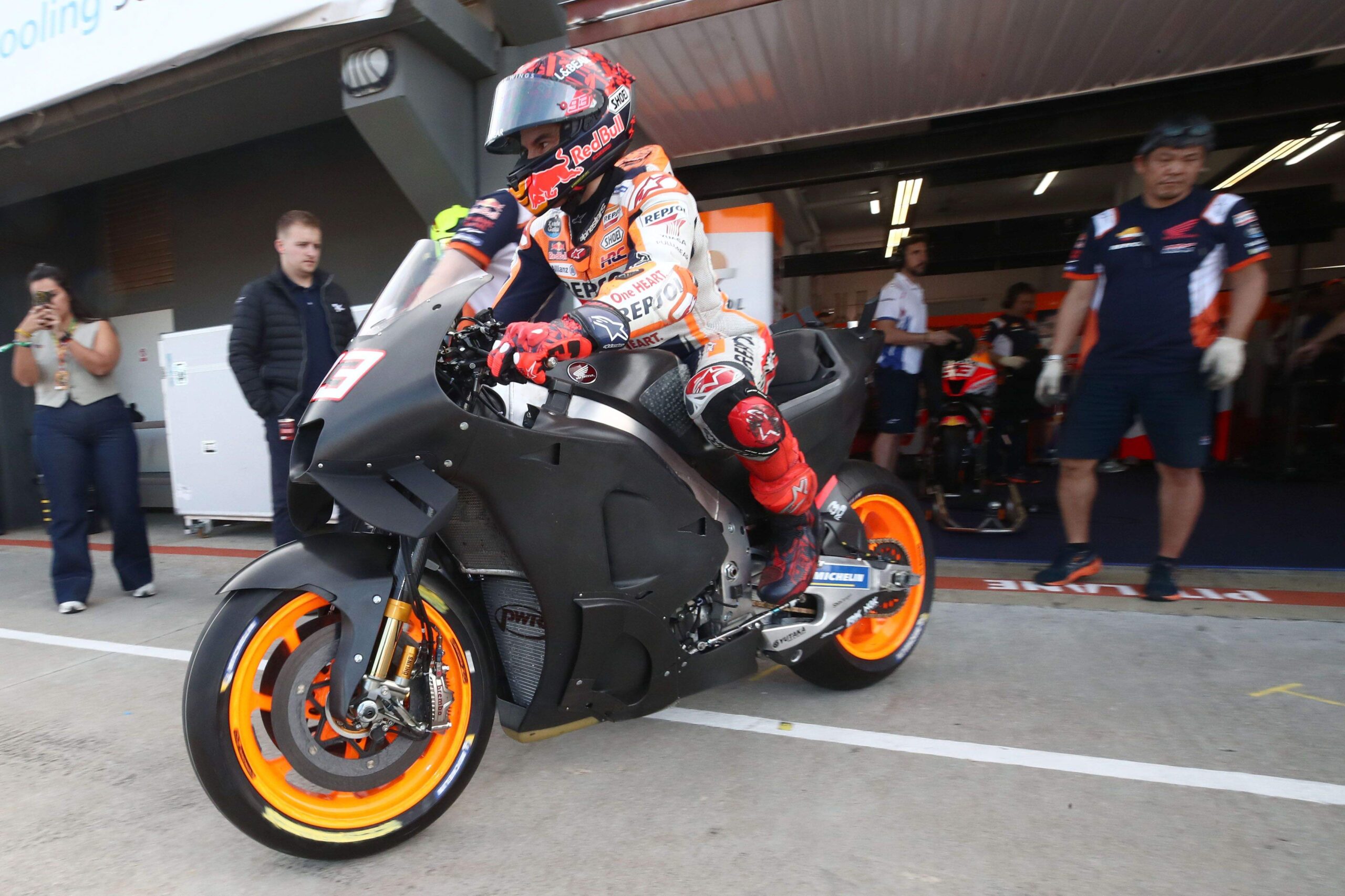 marc marquez test valencia