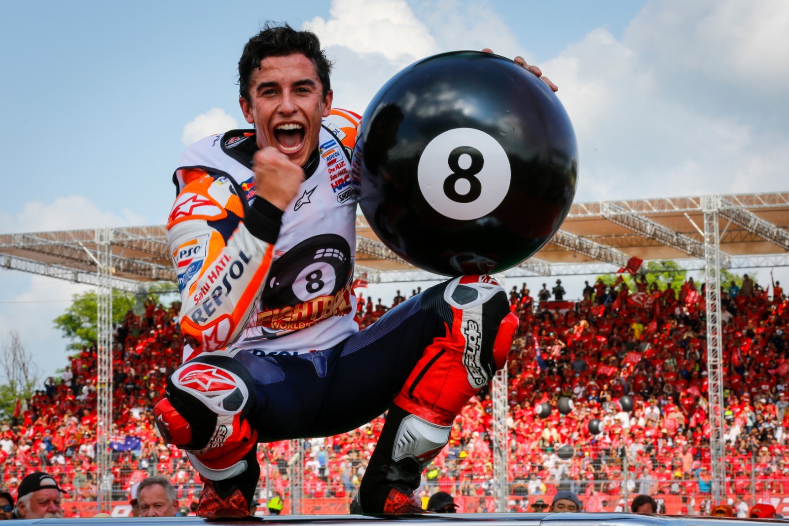 Marc Márquez, campeón del mundo de MotoGP 2019