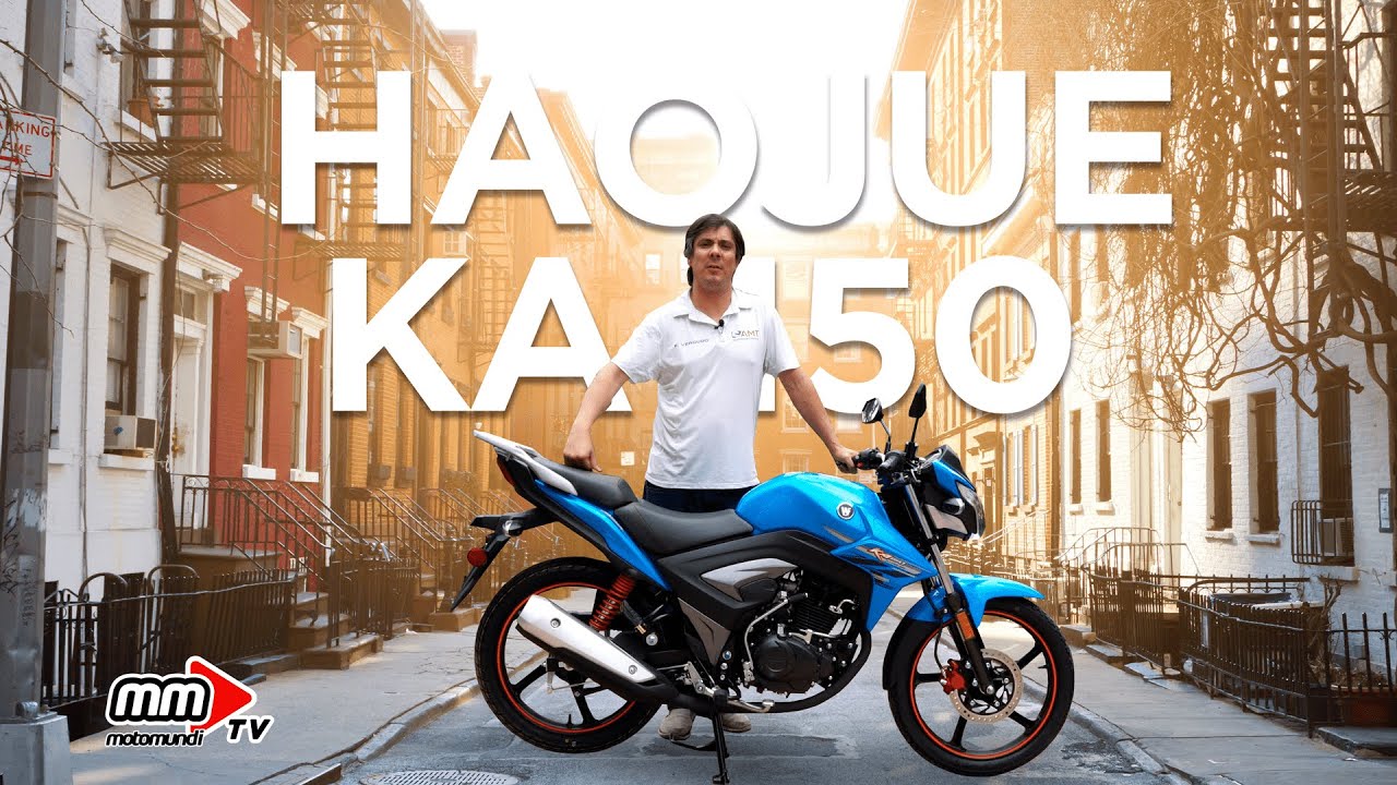 REVIEW HAOJUE KA-150 La moto más vendida del segmento urbano. - YouTube