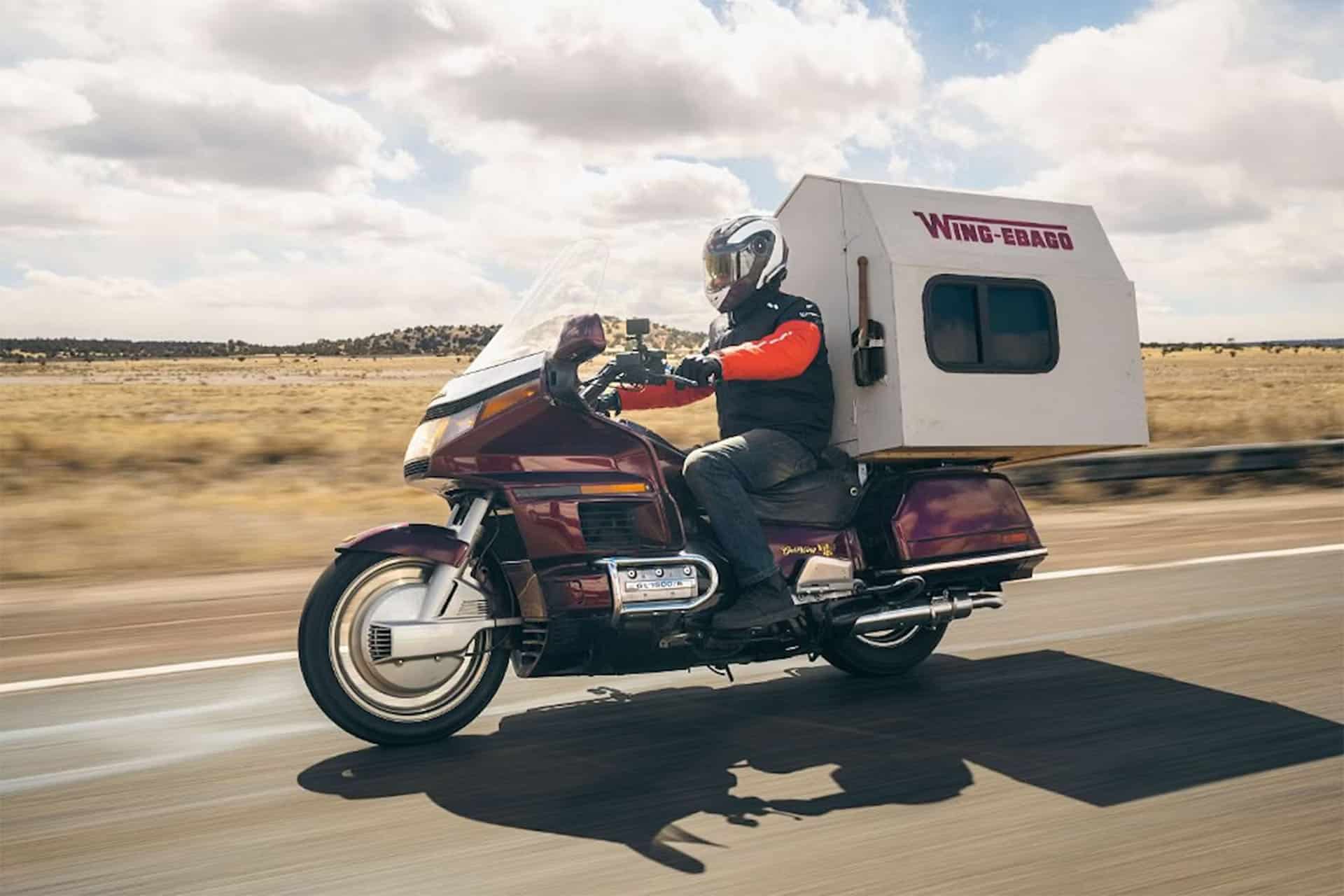 ¿Una moto autocaravana? En USA todo es posible