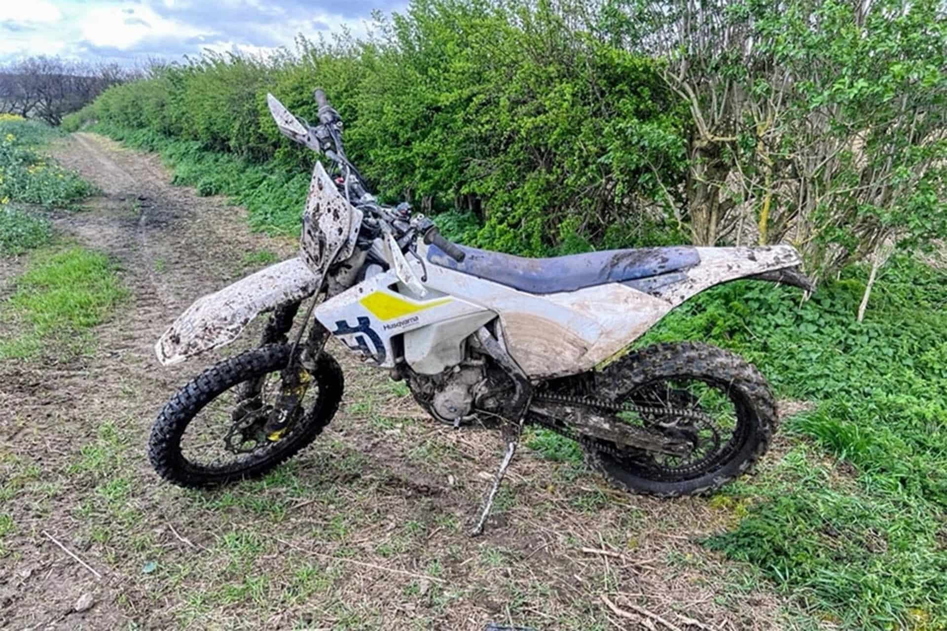 Recupera su moto robada… ¡Después de 5 años!
