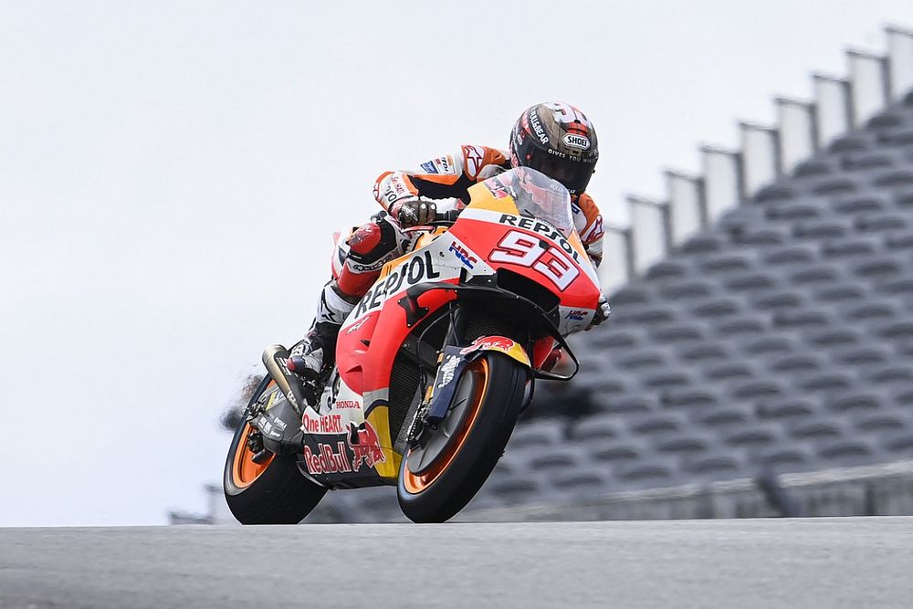Americas MotoGP: Marquez leads Miller in second practice
