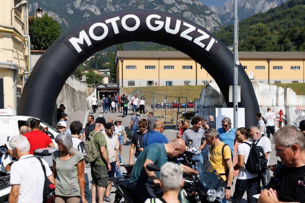 Moto Guzzi Open House 2024: todo preparado en Mandello del Lario