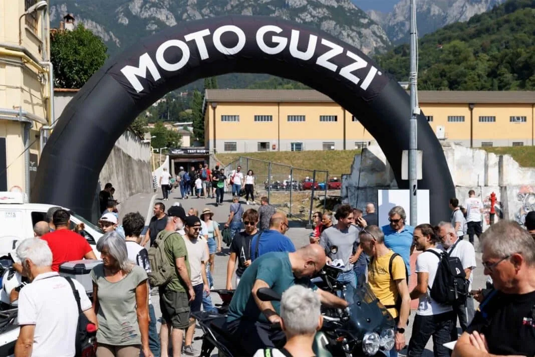 Moto Guzzi Open House 2024: todo preparado en Mandello del Lario
