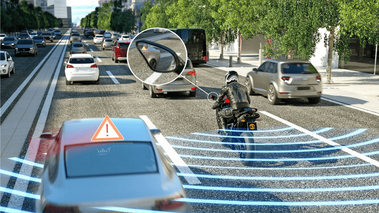 5 Razones por las que es necesaria una solución para el punto ciego de la motocicleta?