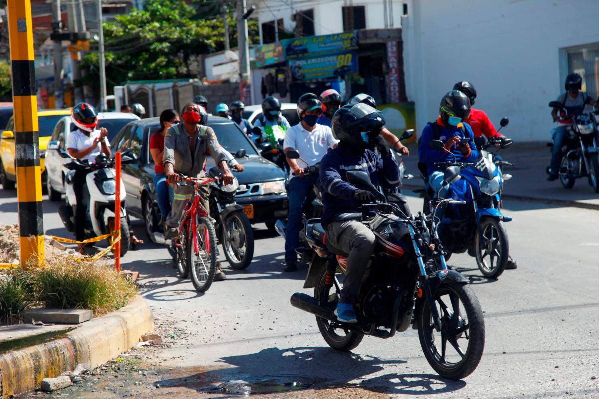 Motociclistas en Cartagena rechazan 'viernes sin moto' | EL UNIVERSAL -  Cartagena