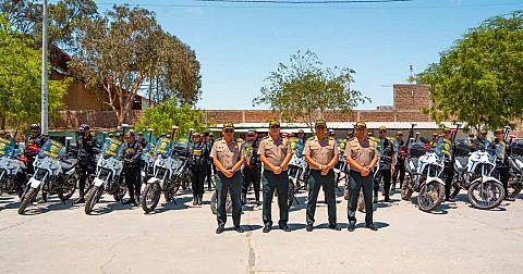 Piura: asignan 52 motos a escuadrón policial 'Halcones' - Diario El Regional de Piura