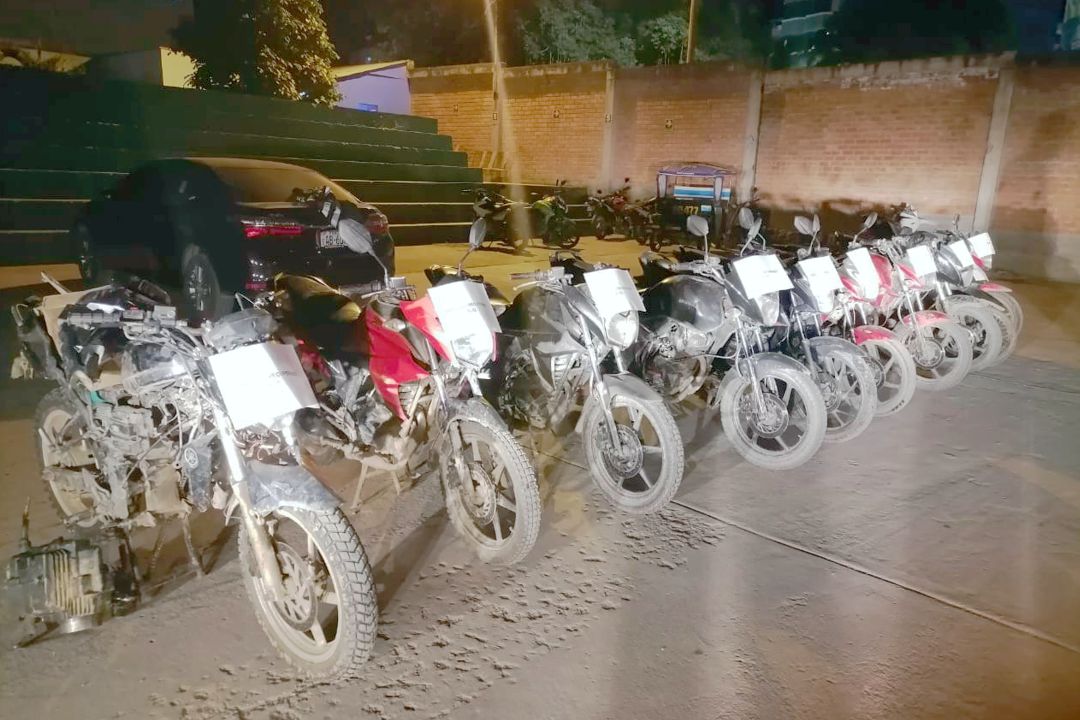 Jaén: Recuperan 10 motos robadas tras operativo en Chuchuquillo - Colasay -  ::Radio Marañón::