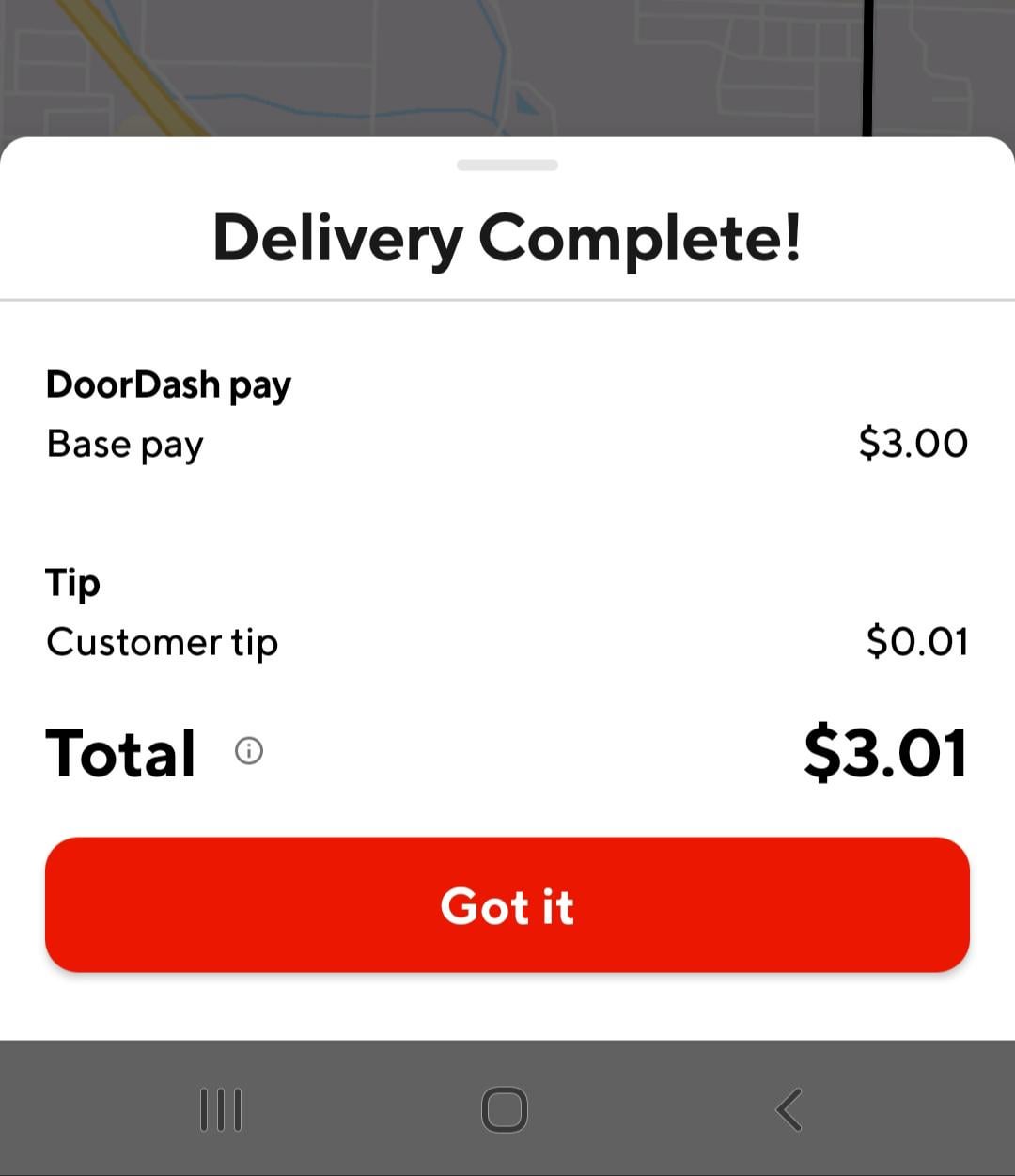 This is definitely more offensive than no tip at all, right? Don't do this to drivers. : r/doordash