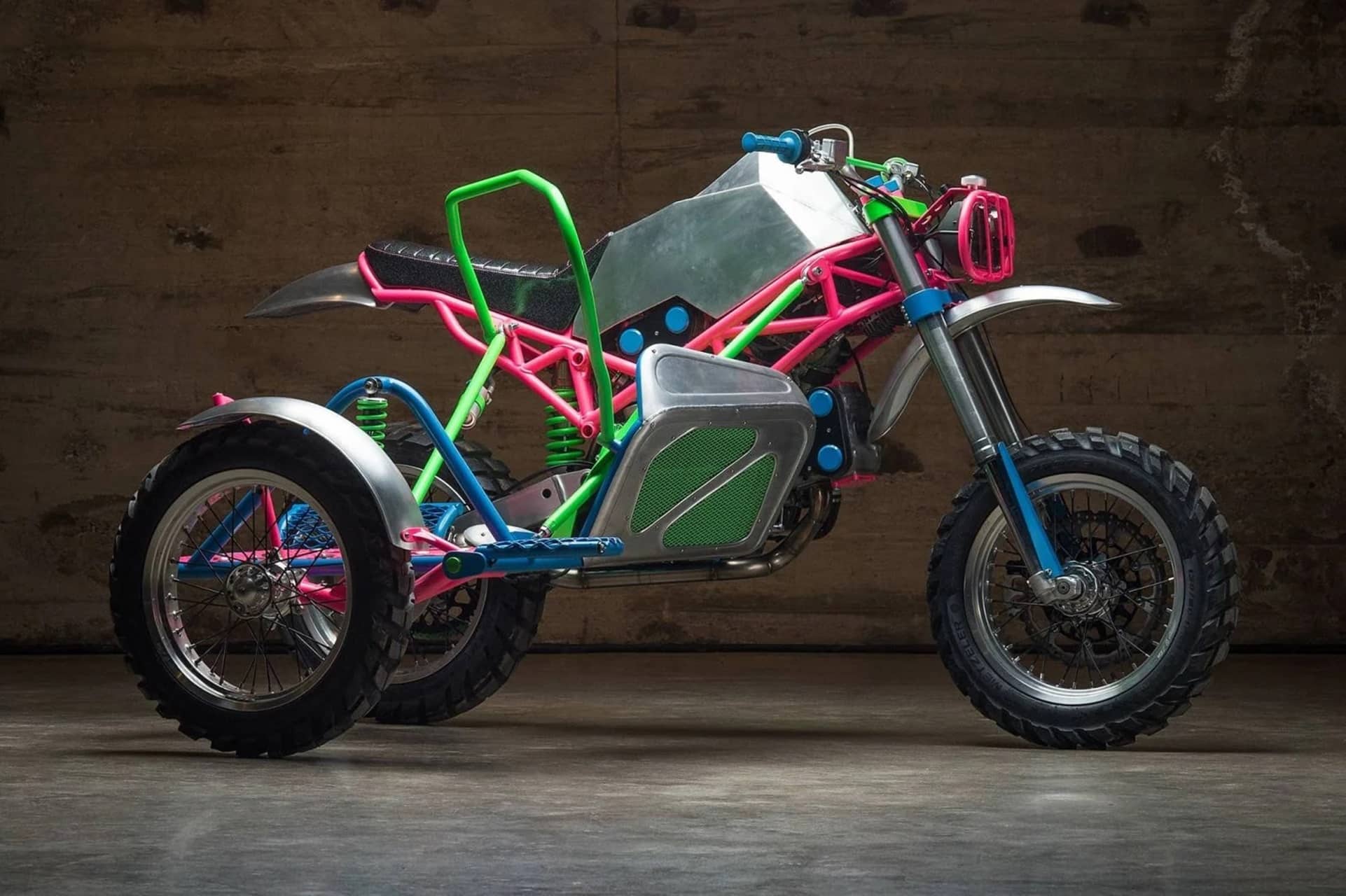 Ducati Odioso ST4, el triciclo Offroad que querrás comprar si te apasionan los engendros mecánicos