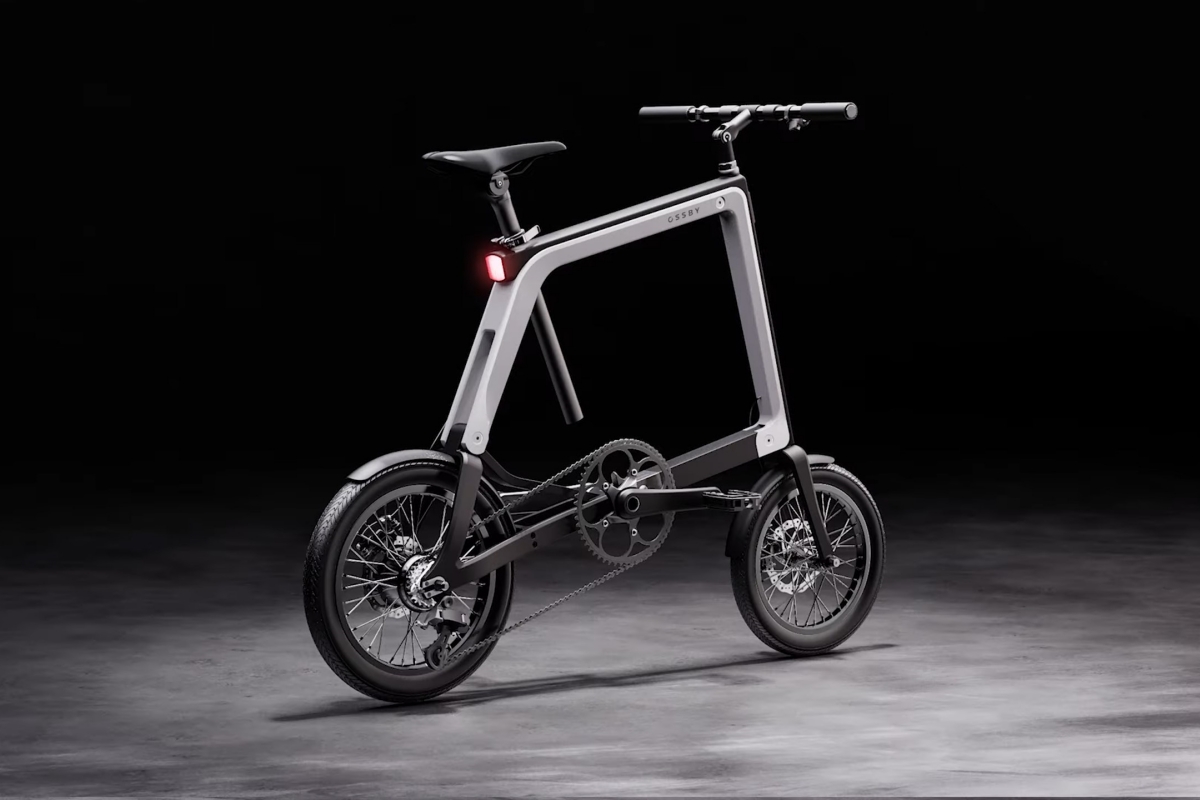 La Ossby Geo es una bici eléctrica española plegable de 11 kg hecha con  resinas vegetales
