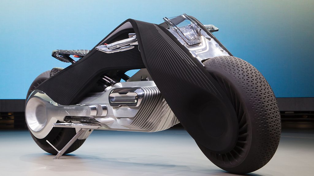 Así es la motocicleta del futuro, según BMW: sin casco, sin caídas y sin emisiones - BBC News Mundo