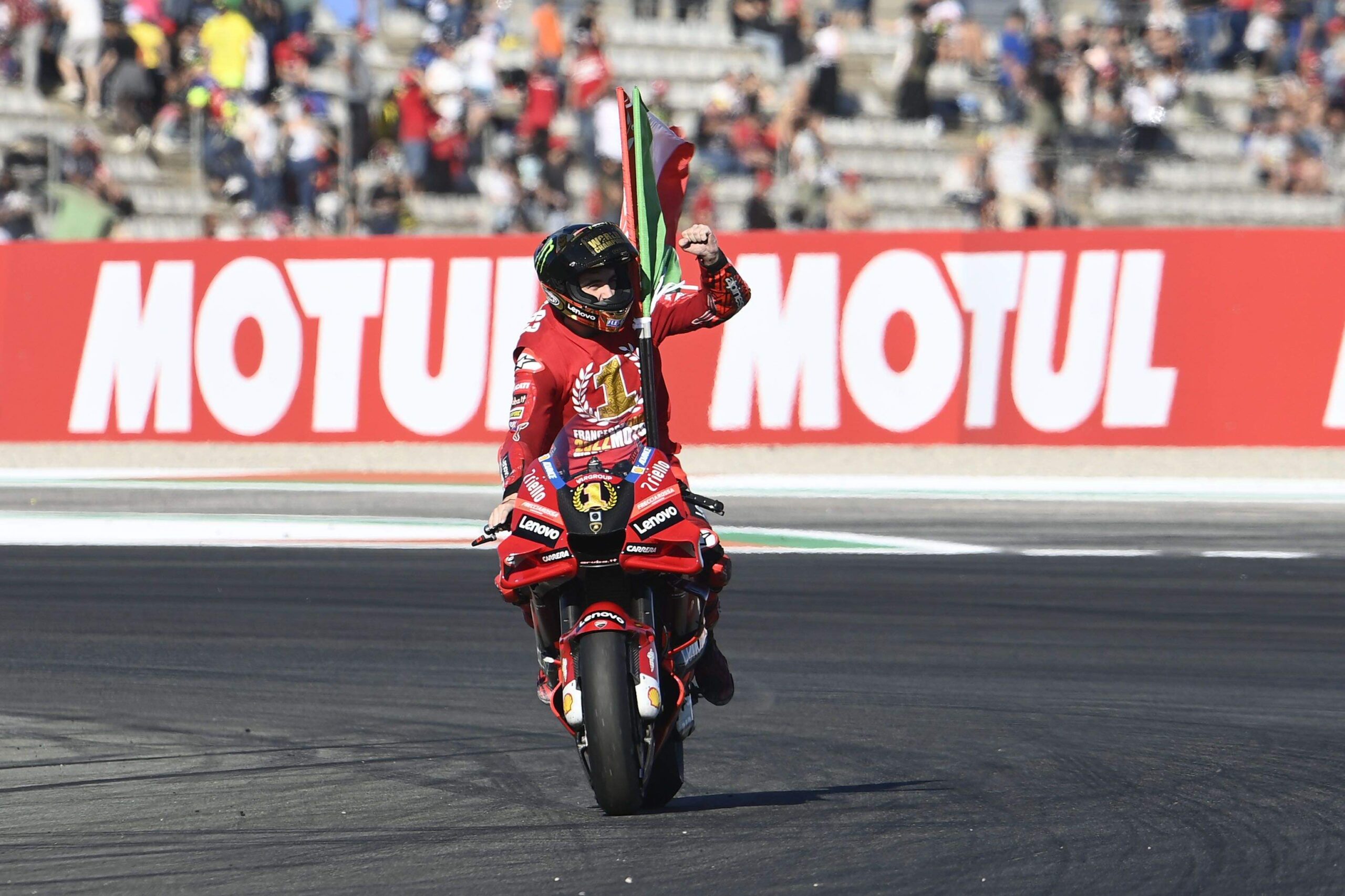 Pecco Bagnaia campeón del mundo de MotoGP 2022