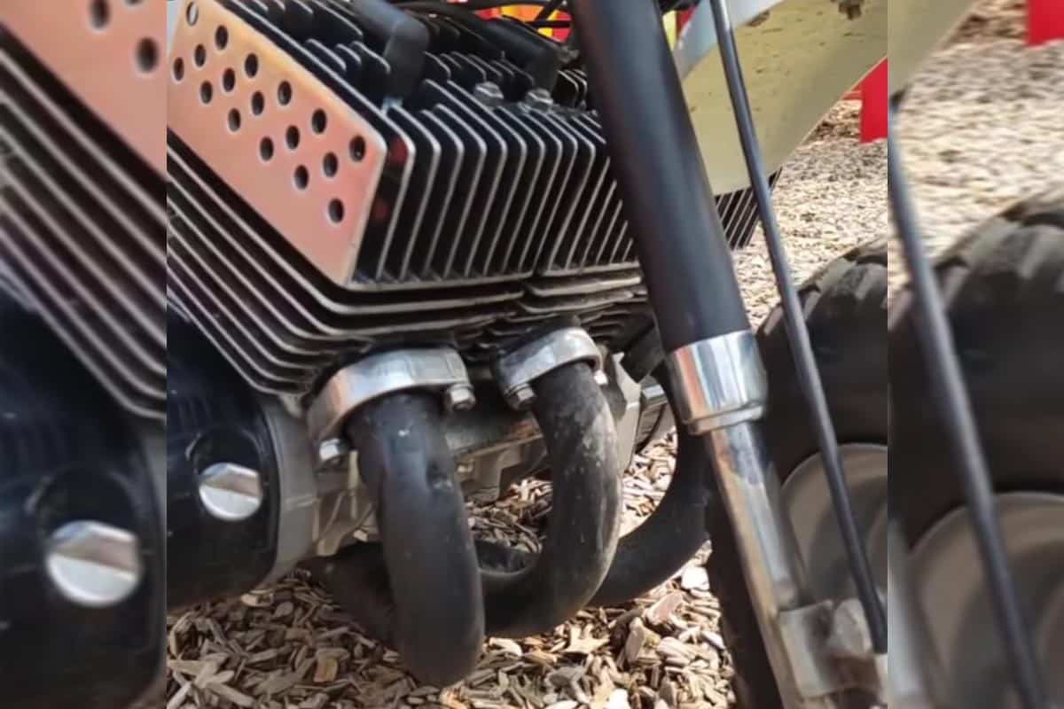 El motor tricilíndrico empuja más de lo que jamás hubiera imaginado el ingeniero que diseñó la pequeña K75